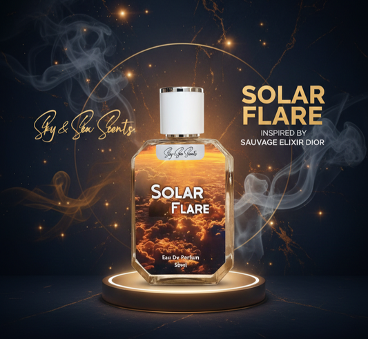 SOLAR FLARE INSPIRED BY SAUVAGE ELIXIR DIOR