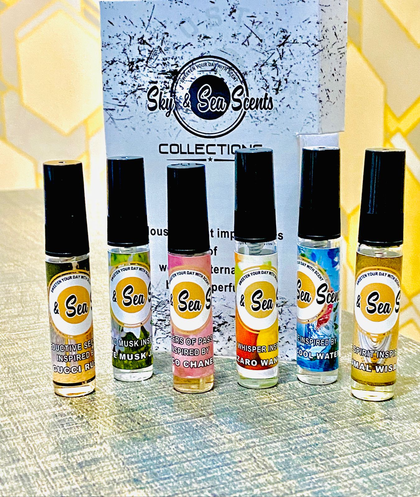 TESTERS PACK OF 6 PERFUMES